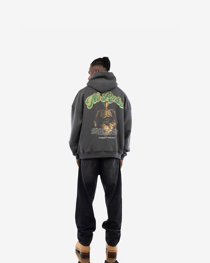 Shake The Earth Hoodie Grey