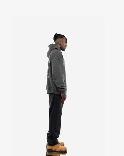 Shake The Earth Hoodie Grey