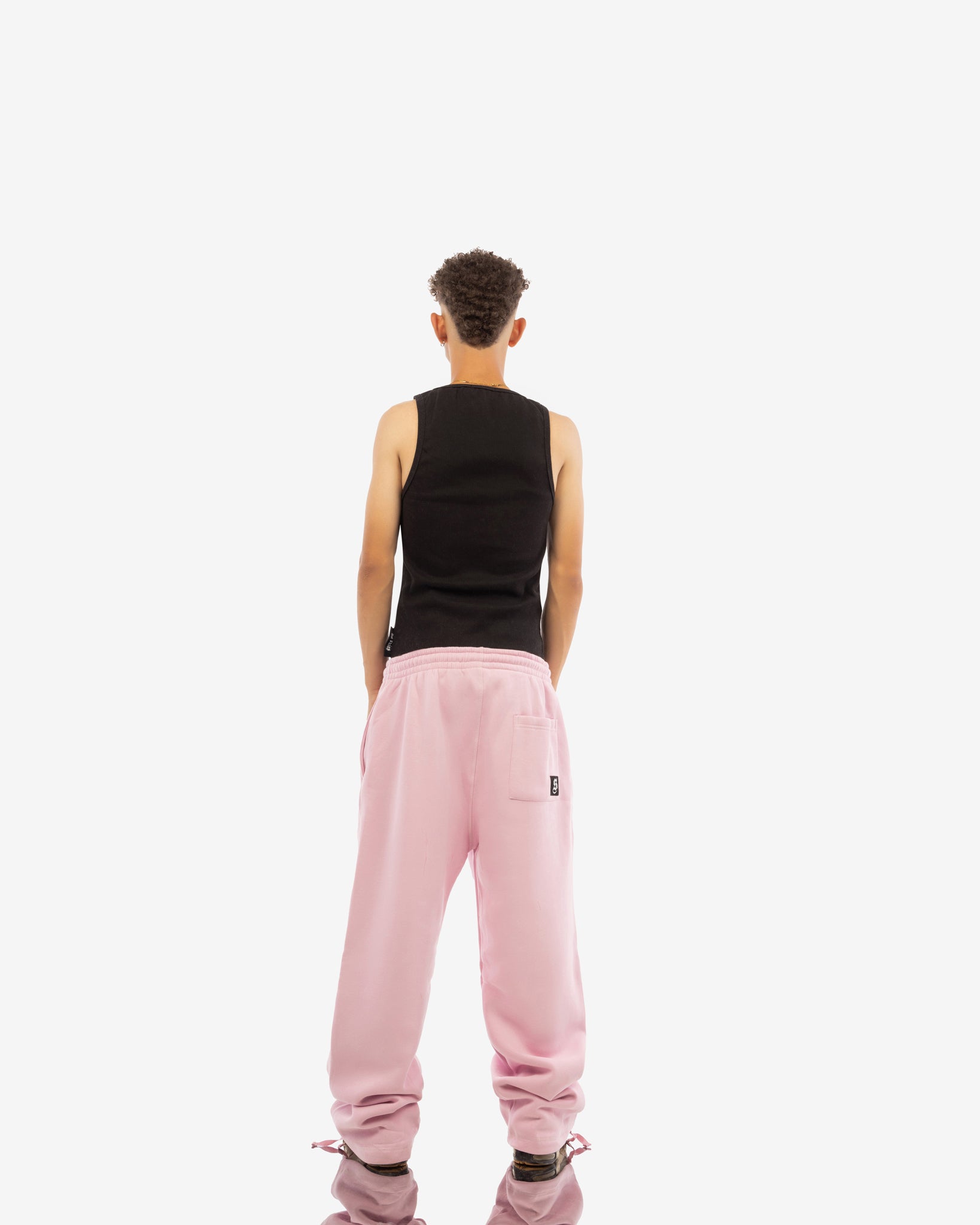 Basic Comfort Sweatpants In Rose