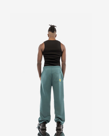Basic Comfort Sweatpants In Olive Green