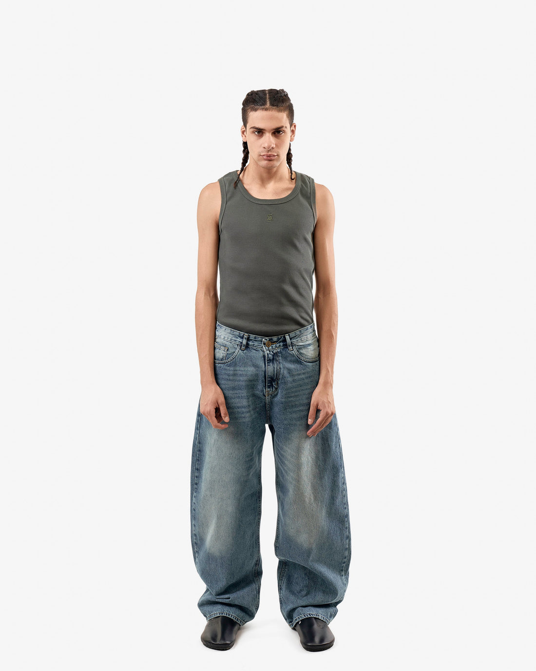 Streetwear Balloon Jeans Blue