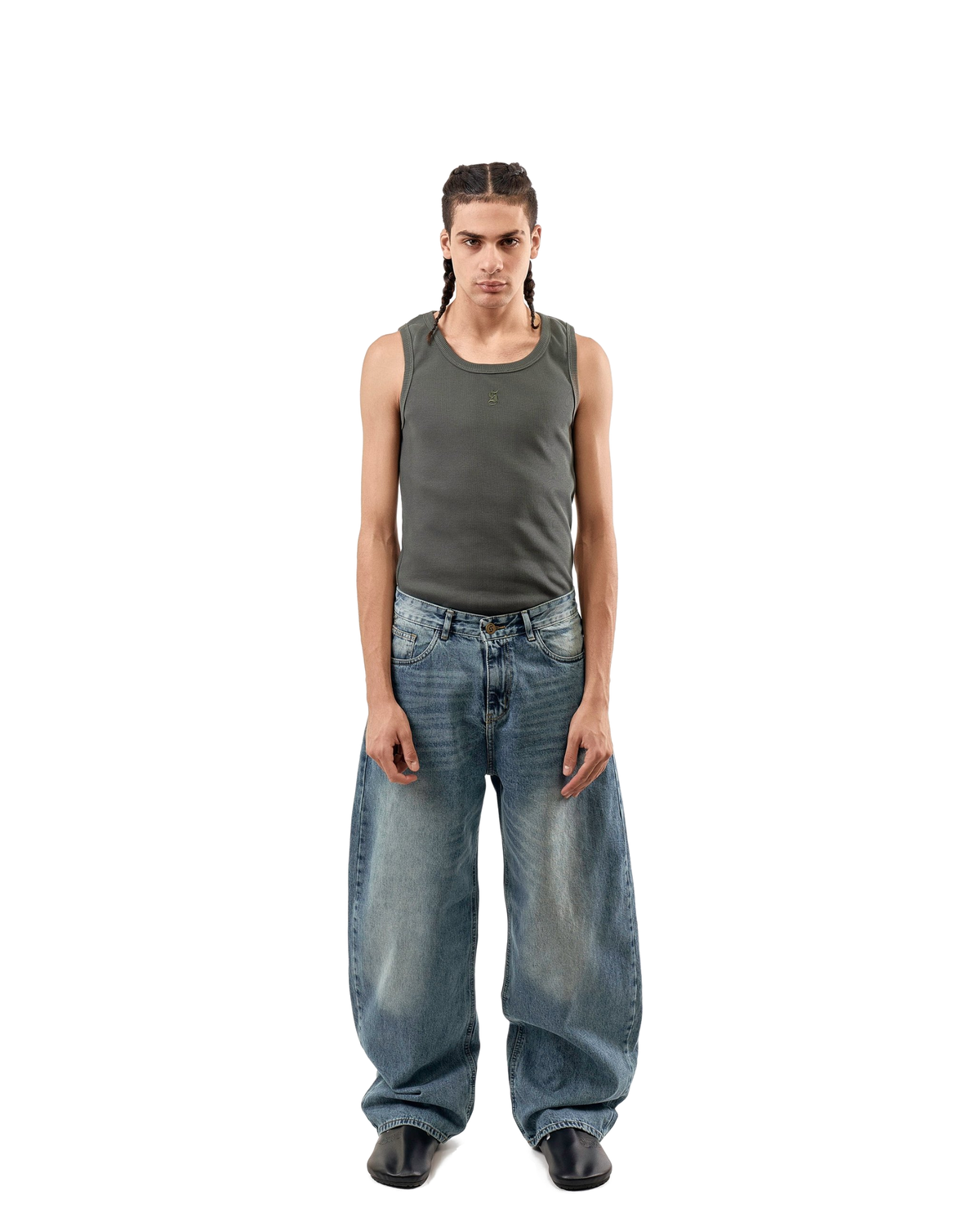 Streetwear Balloon Jeans Blue