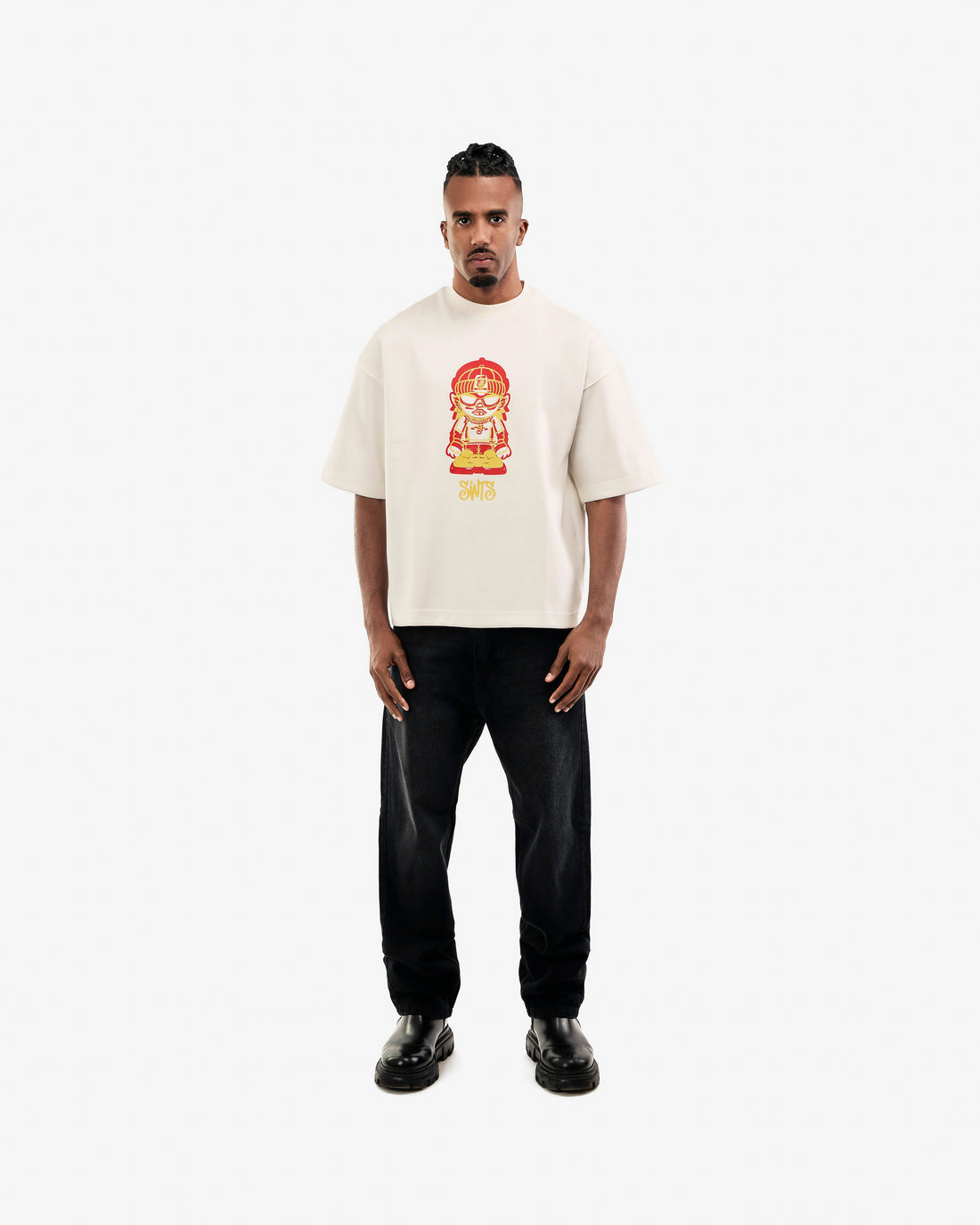 Fire SWTS Boss Boxy Fit Tee