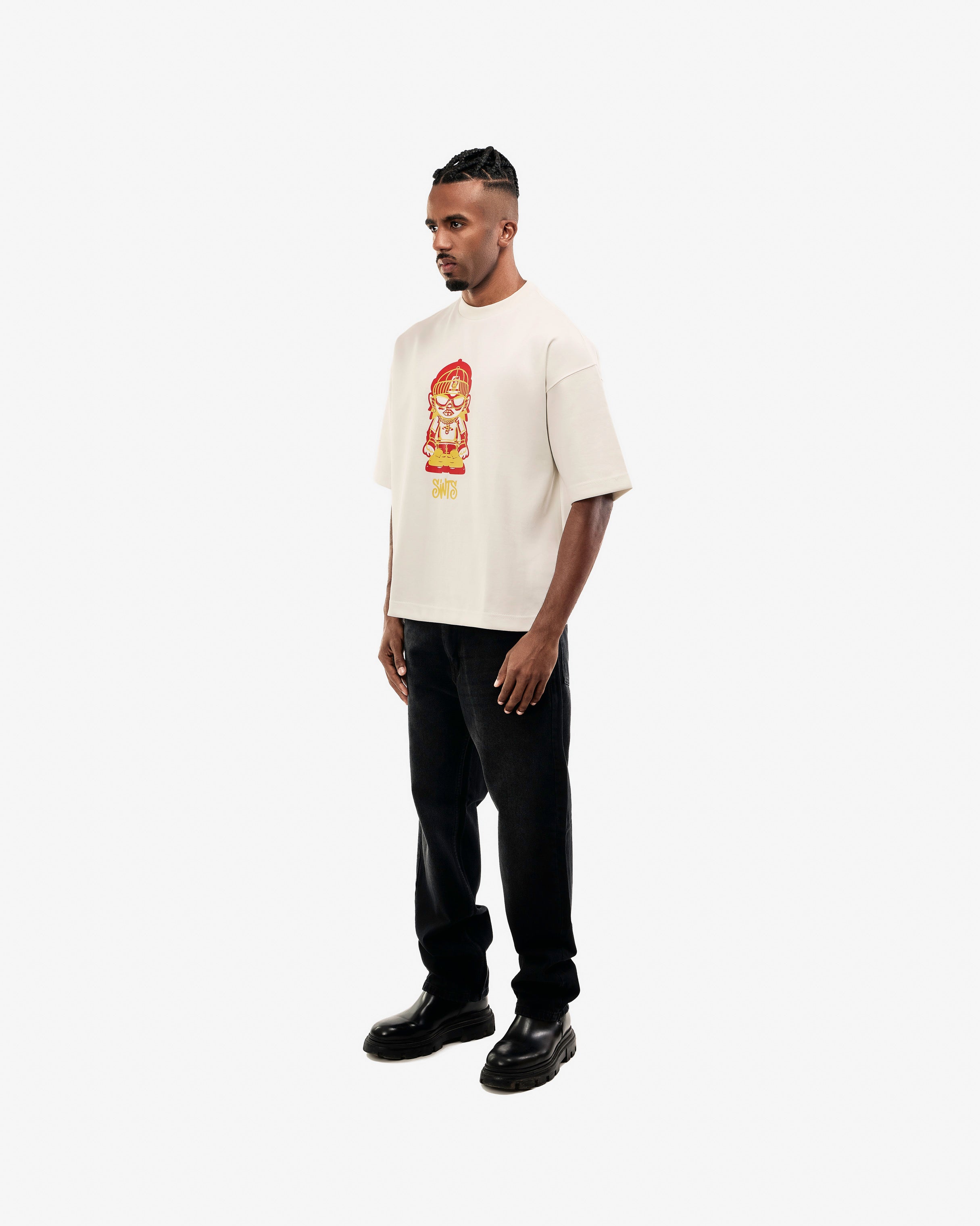 Fire SWTS Boss Boxy Fit Tee