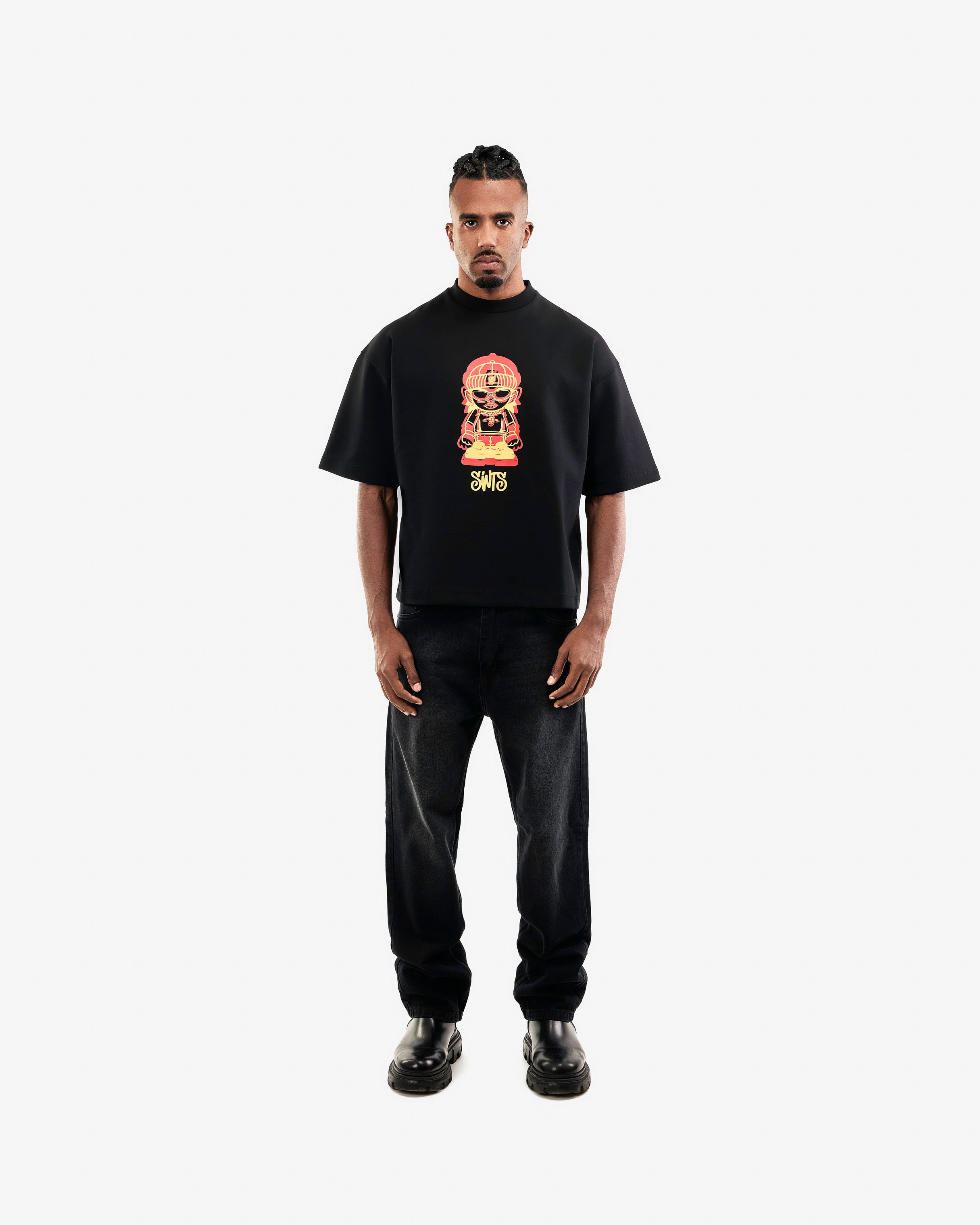 Fire SWTS Boss Boxy Fit Tee
