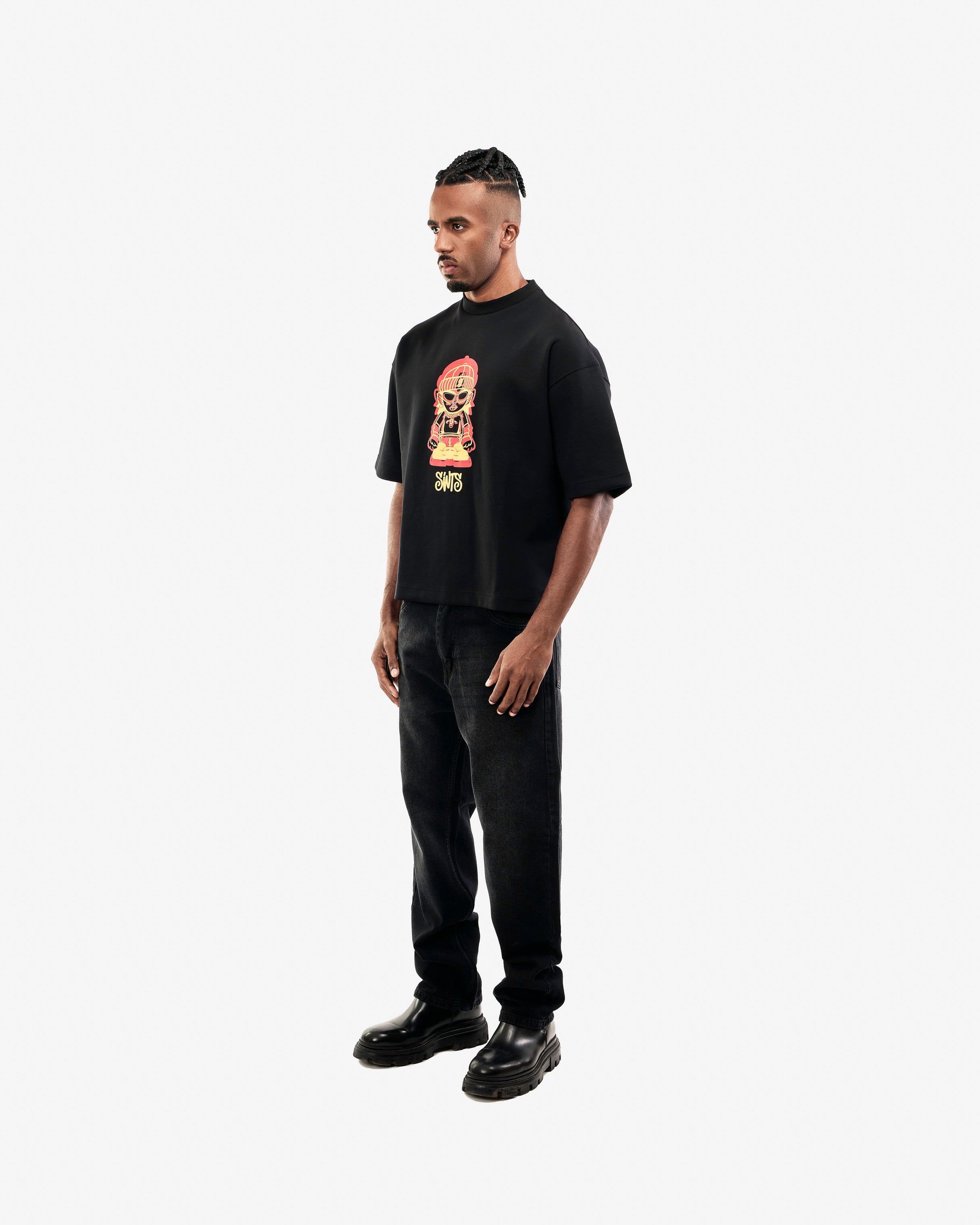 Fire SWTS Boss Boxy Fit Tee
