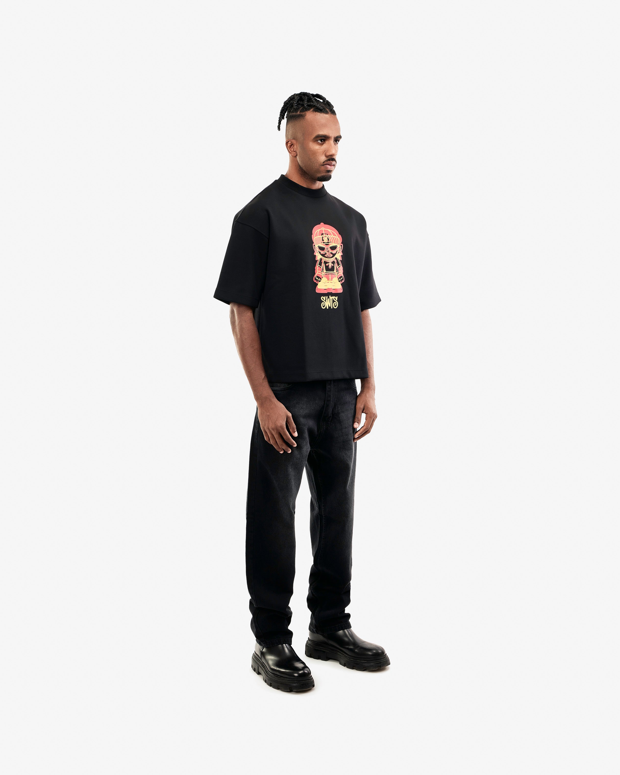 Fire SWTS Boss Boxy Fit Tee