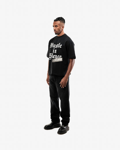 Hustle In Silence – Boxy Fit Tee