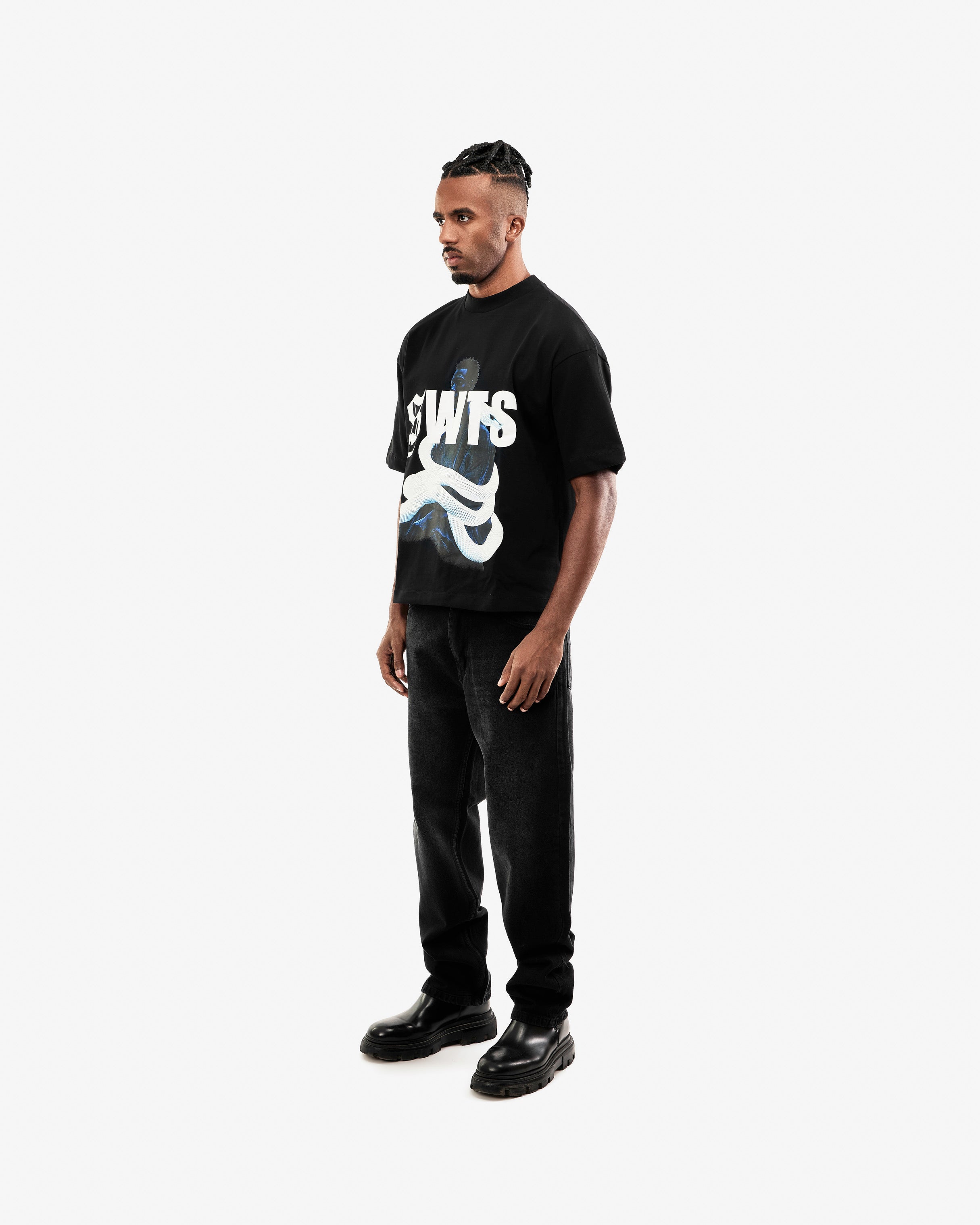 Serpent Code 818 – Boxy Fit Tee