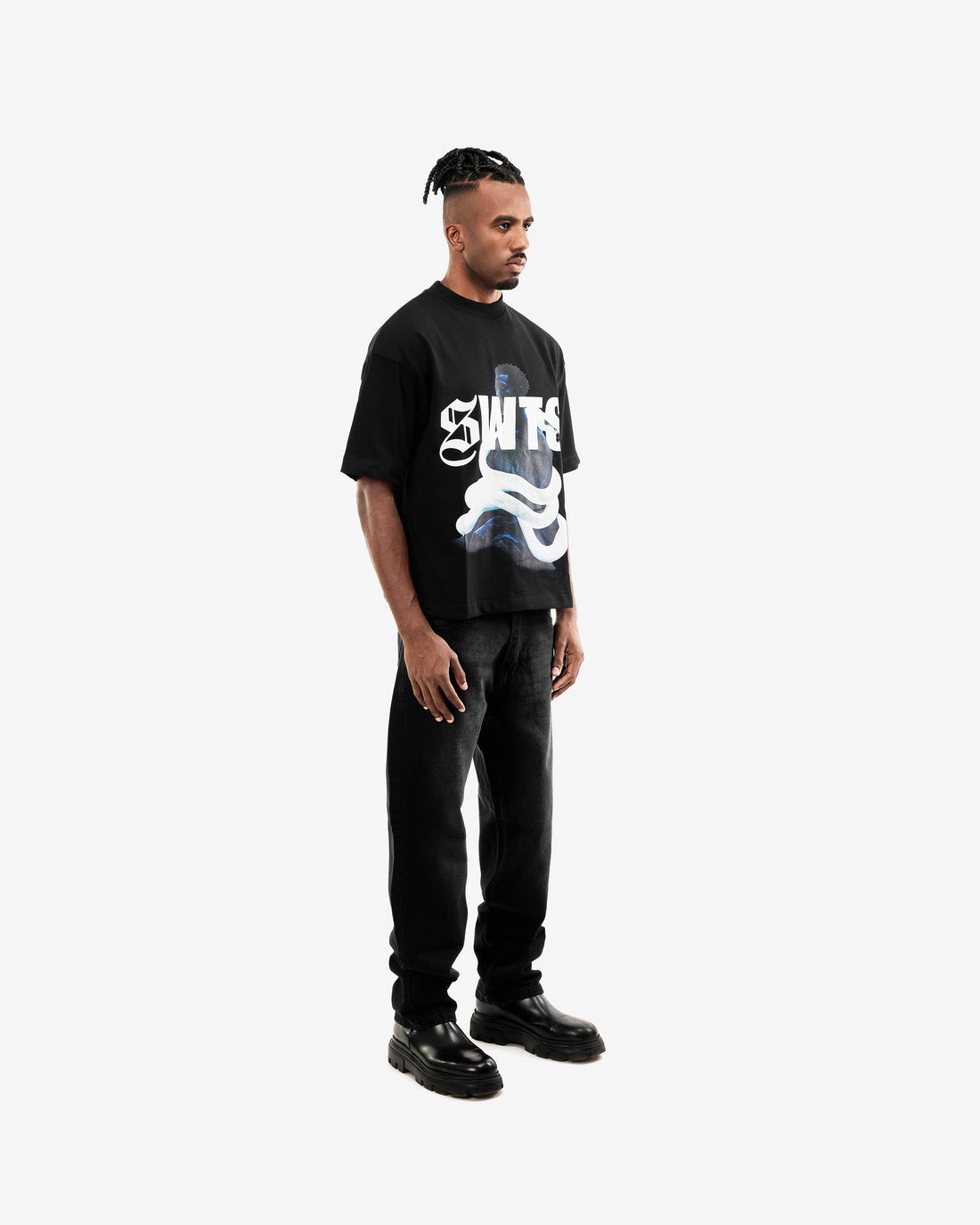 Serpent Code 818 – Boxy Fit Tee