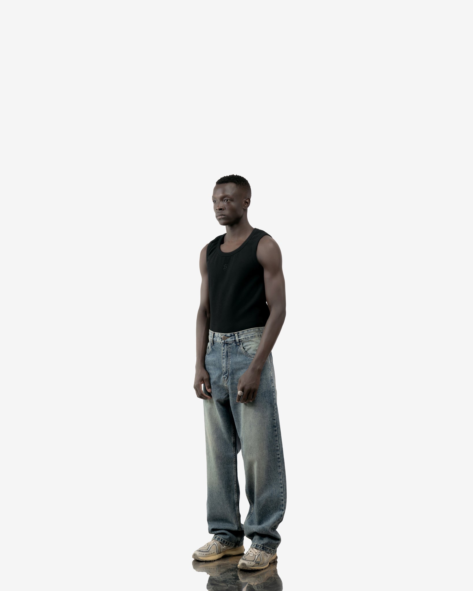 Super Baggy Thunder Wash Jeans – streetwear Super Baggy Thunder Wash Jeans – streetwear