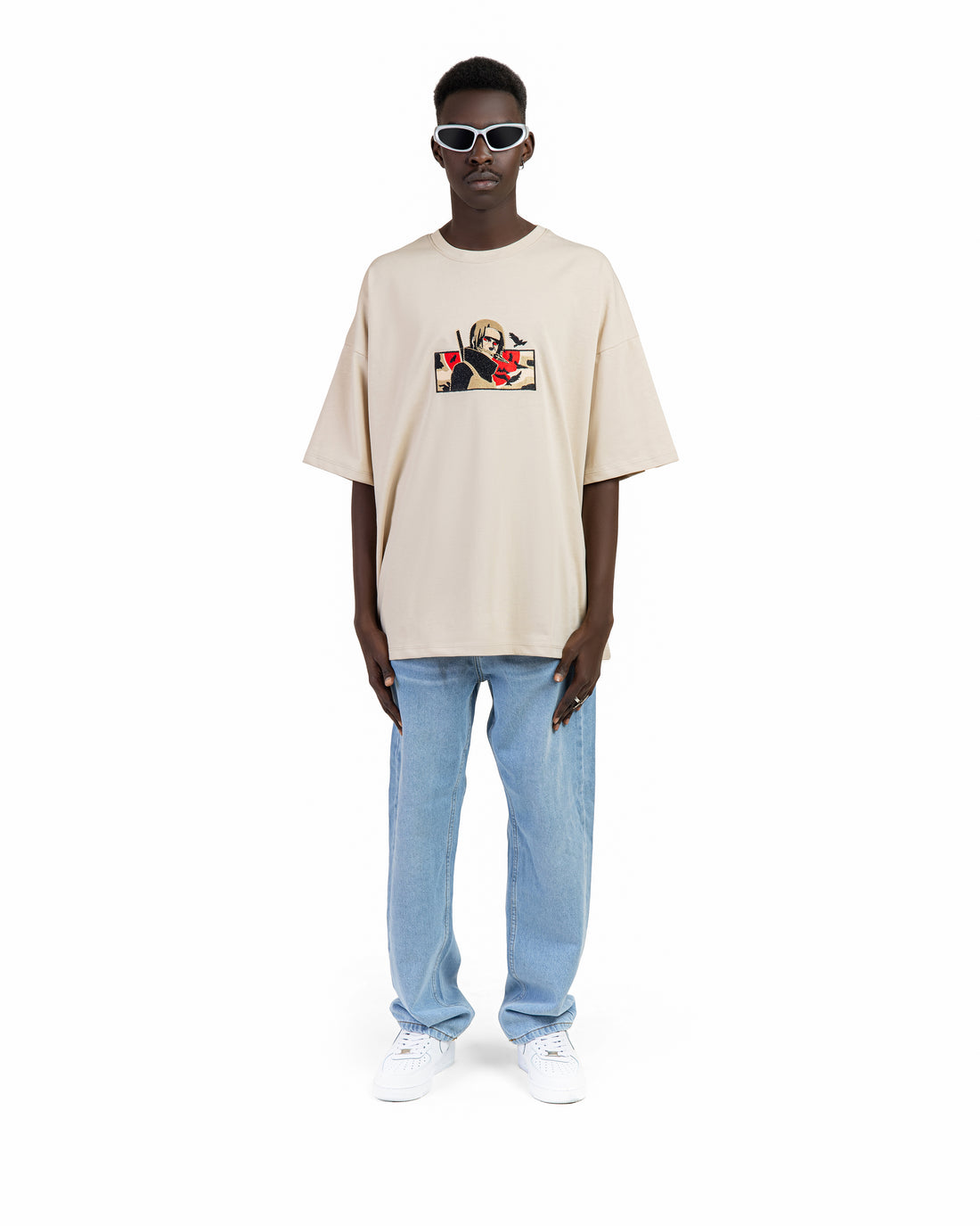 Naruto With Red Printed