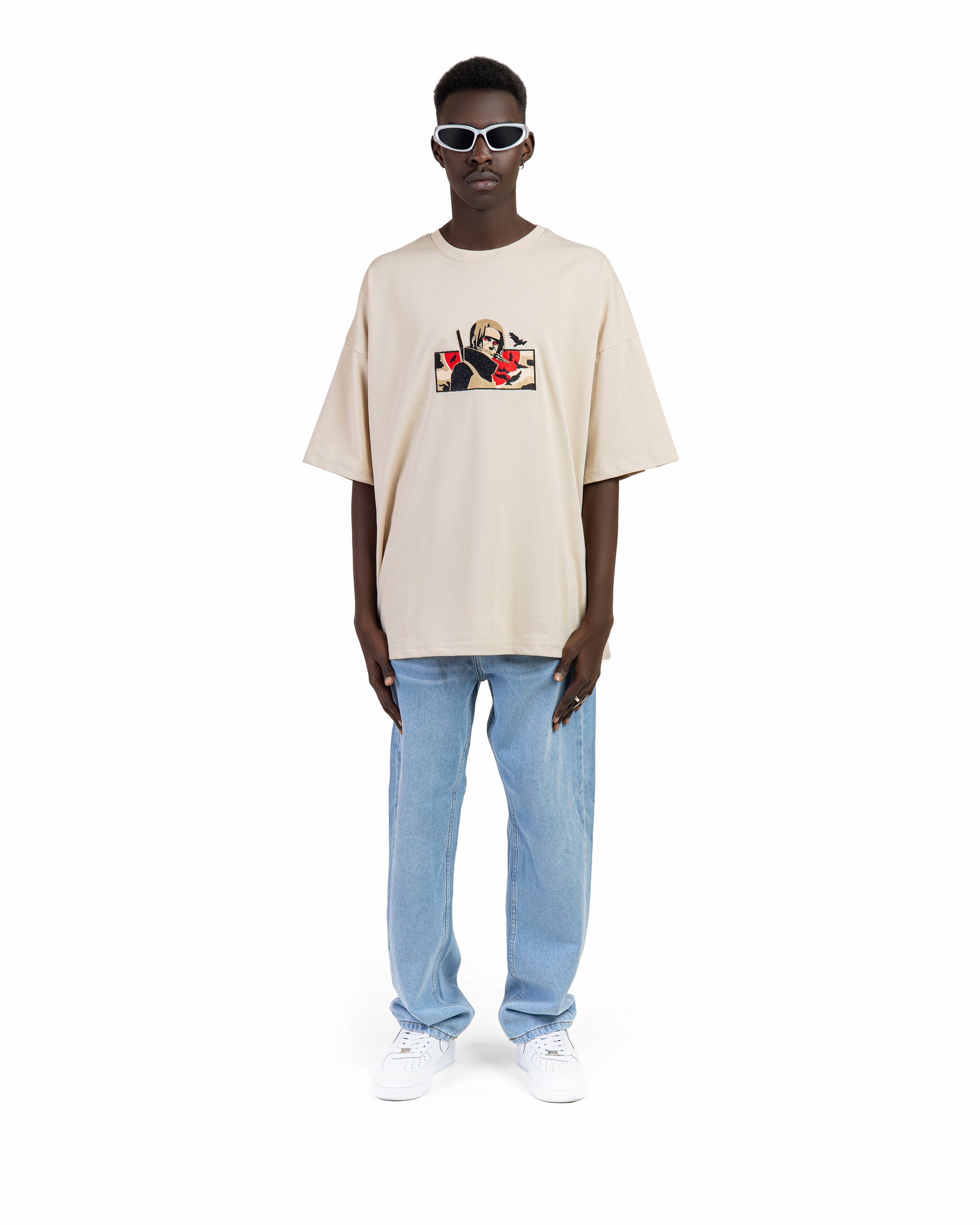 Naruto With Red Printed