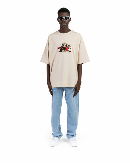 Naruto With Red Printed