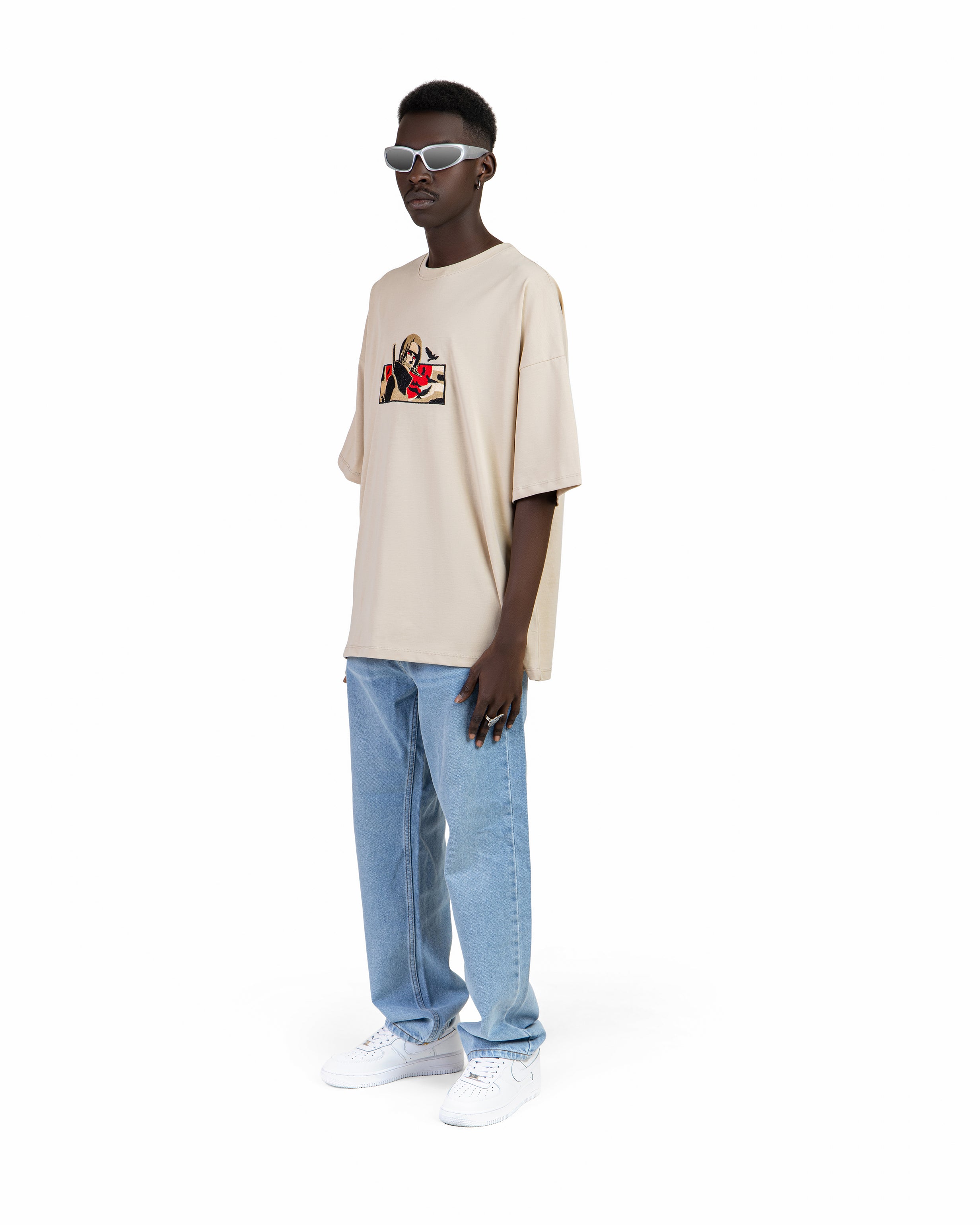 Naruto With Red Printed