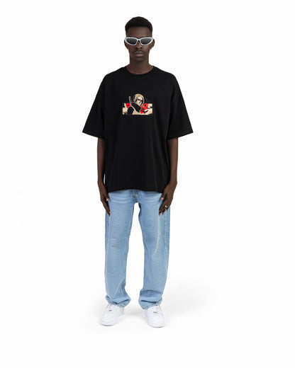 Naruto With Red Printed