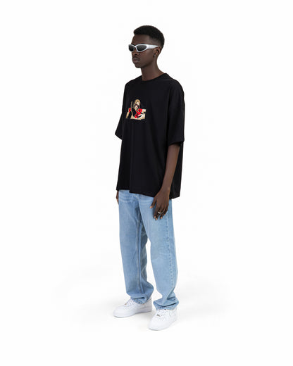 Naruto With Red Printed
