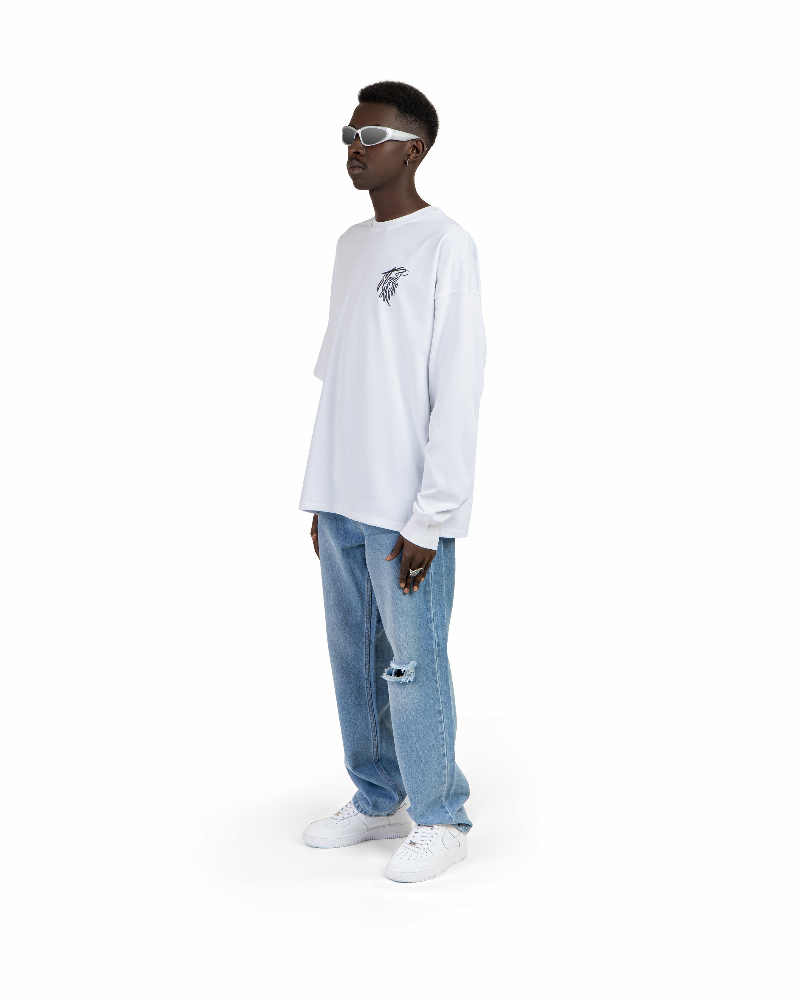 streetwear with long sleeve t-shirt