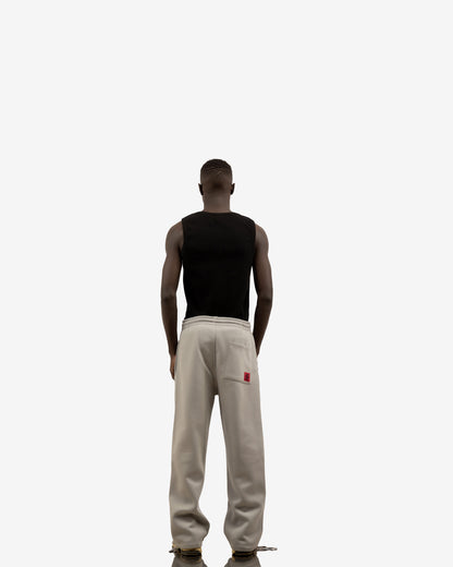 Basic Comfort Sweatpants In Light Grey