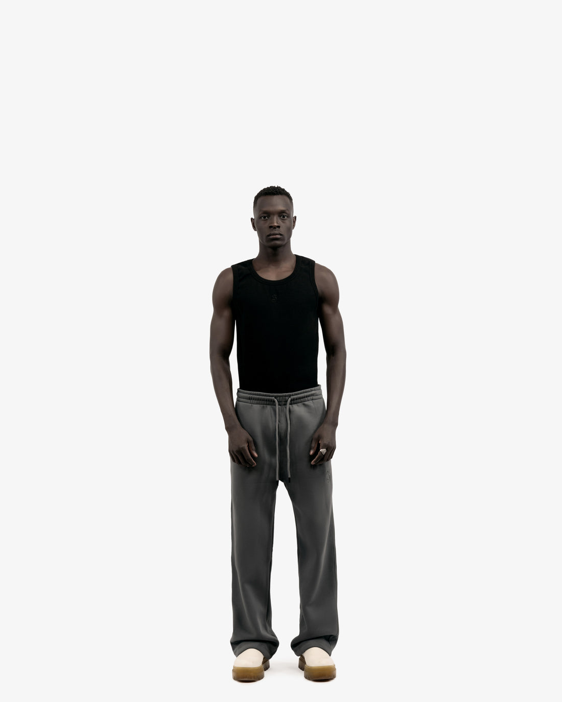 Basic Comfort Sweatpants In Grey