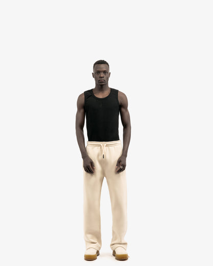 Basic Comfort Sweatpants In Beige