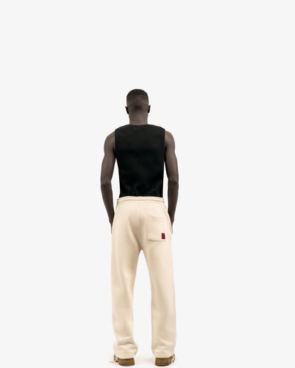 Basic Comfort Sweatpants In Beige