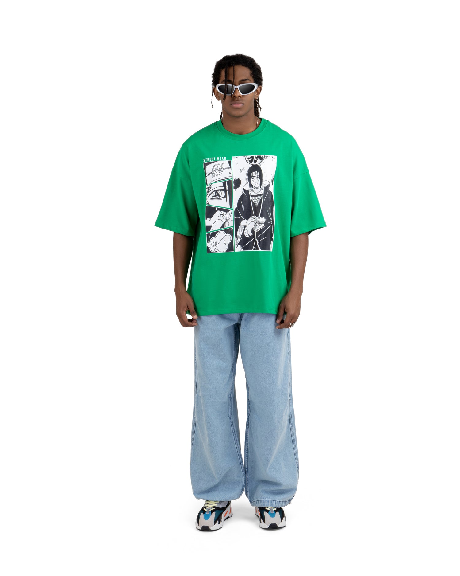 Naruto With White Printed