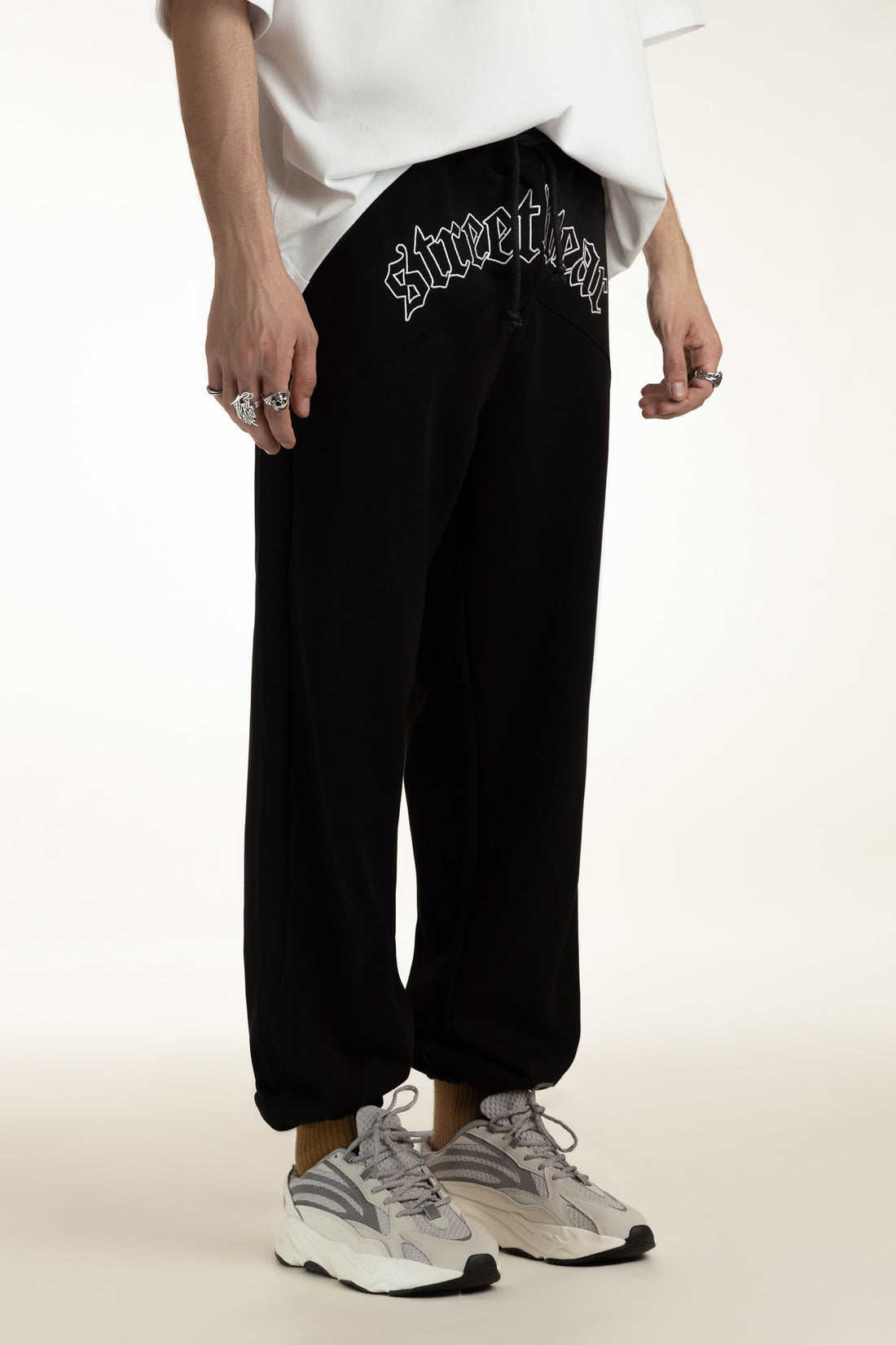 Sweatpants With Streetwear In Front