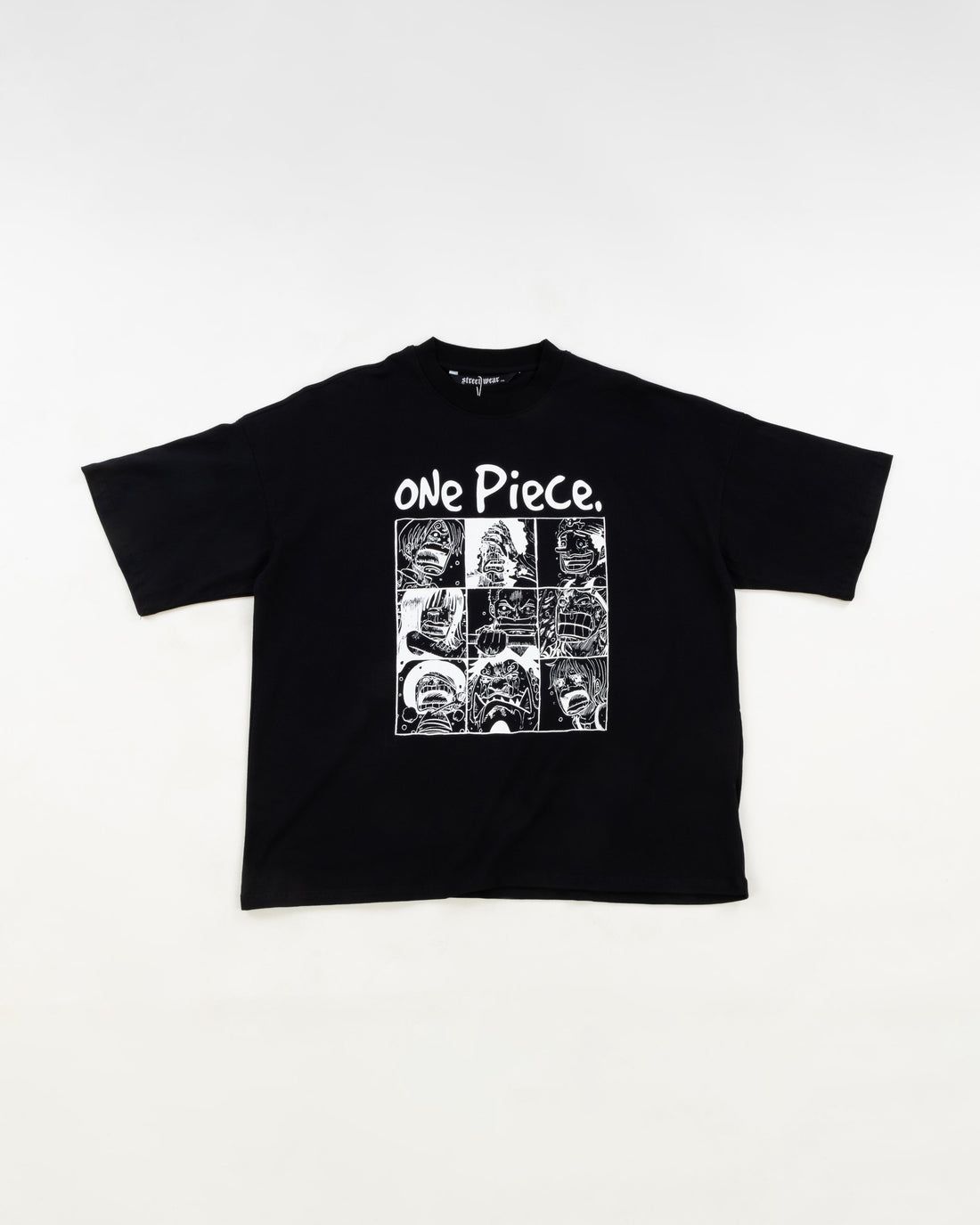 One Piece Black Printed