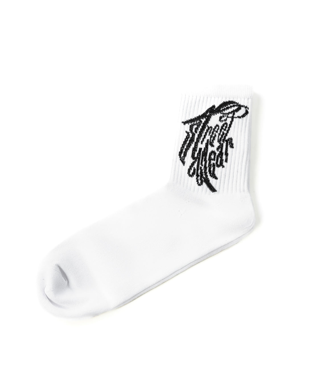 ST Socks Low Logo- White