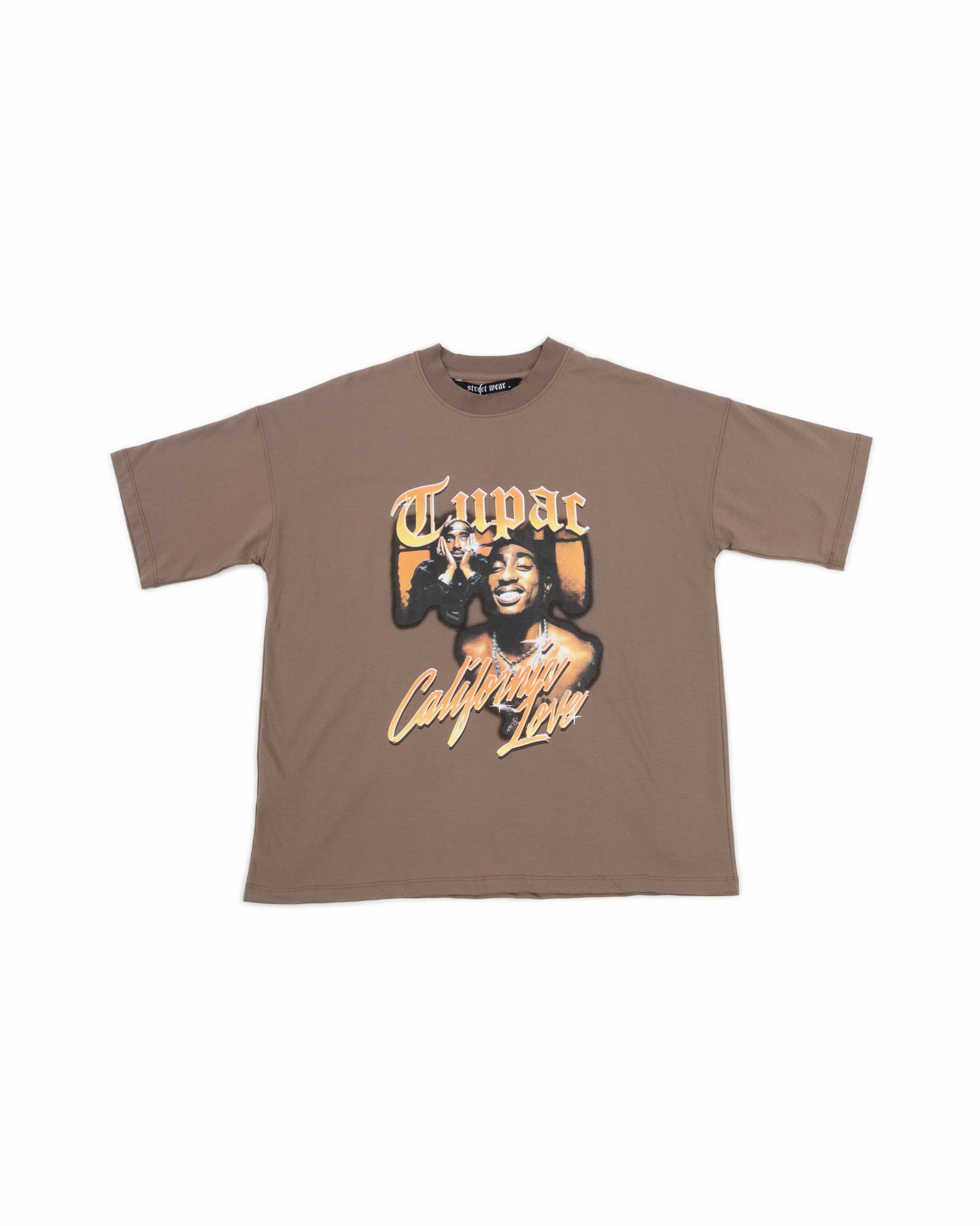 2pac oversized t-shirt