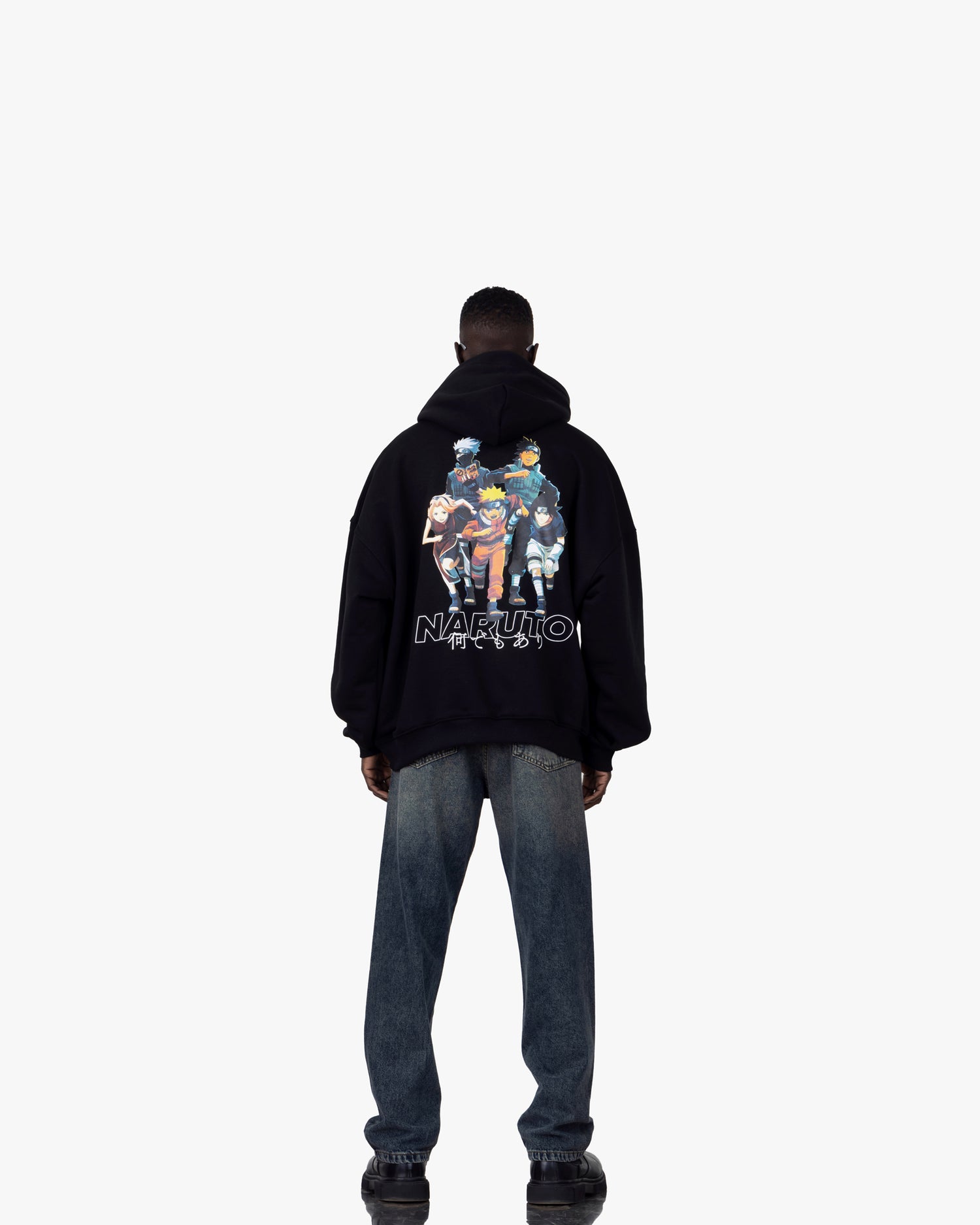 Naruto With Back Printed Hoodie