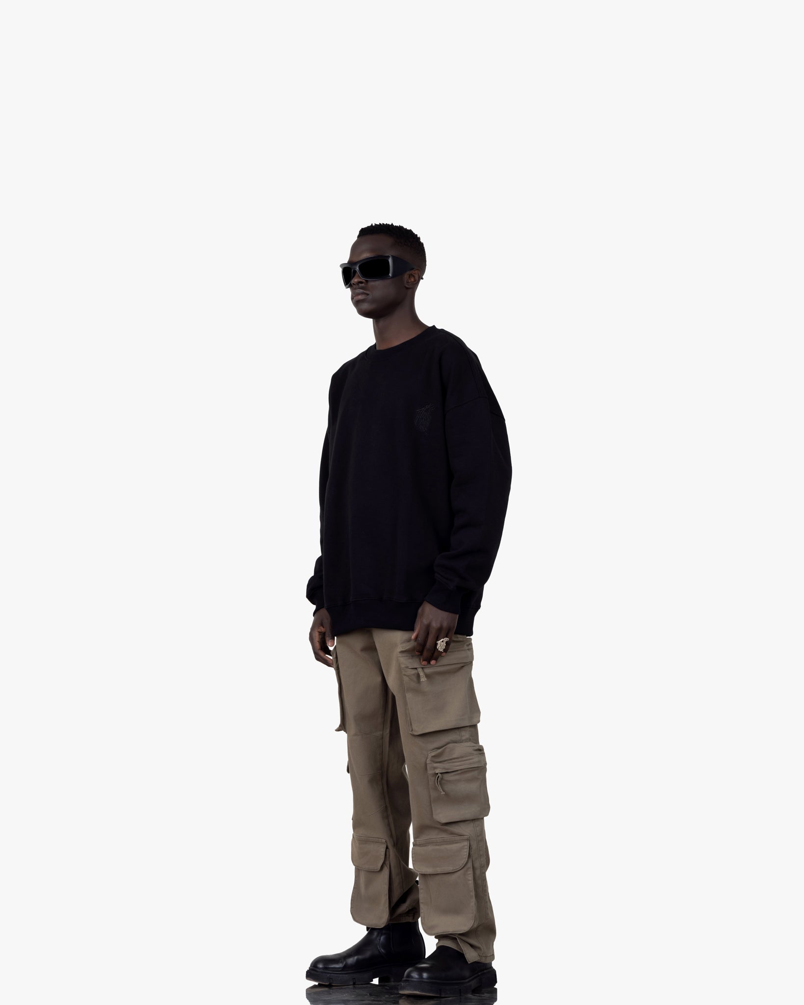 Streetwear Basic Oversized Fit Sweatshirt