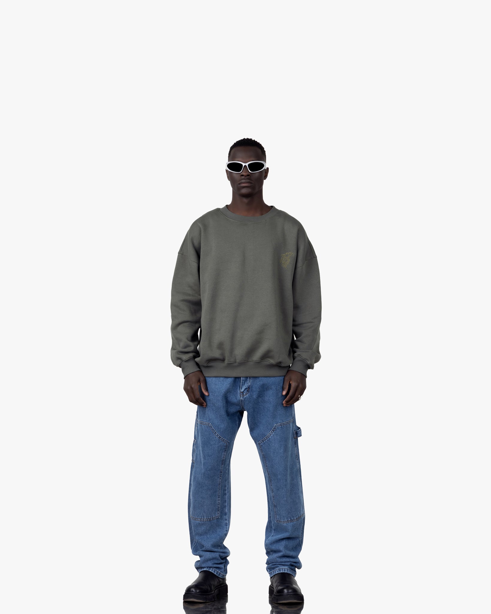 Streetwear Basic Oversized Fit Sweatshirt