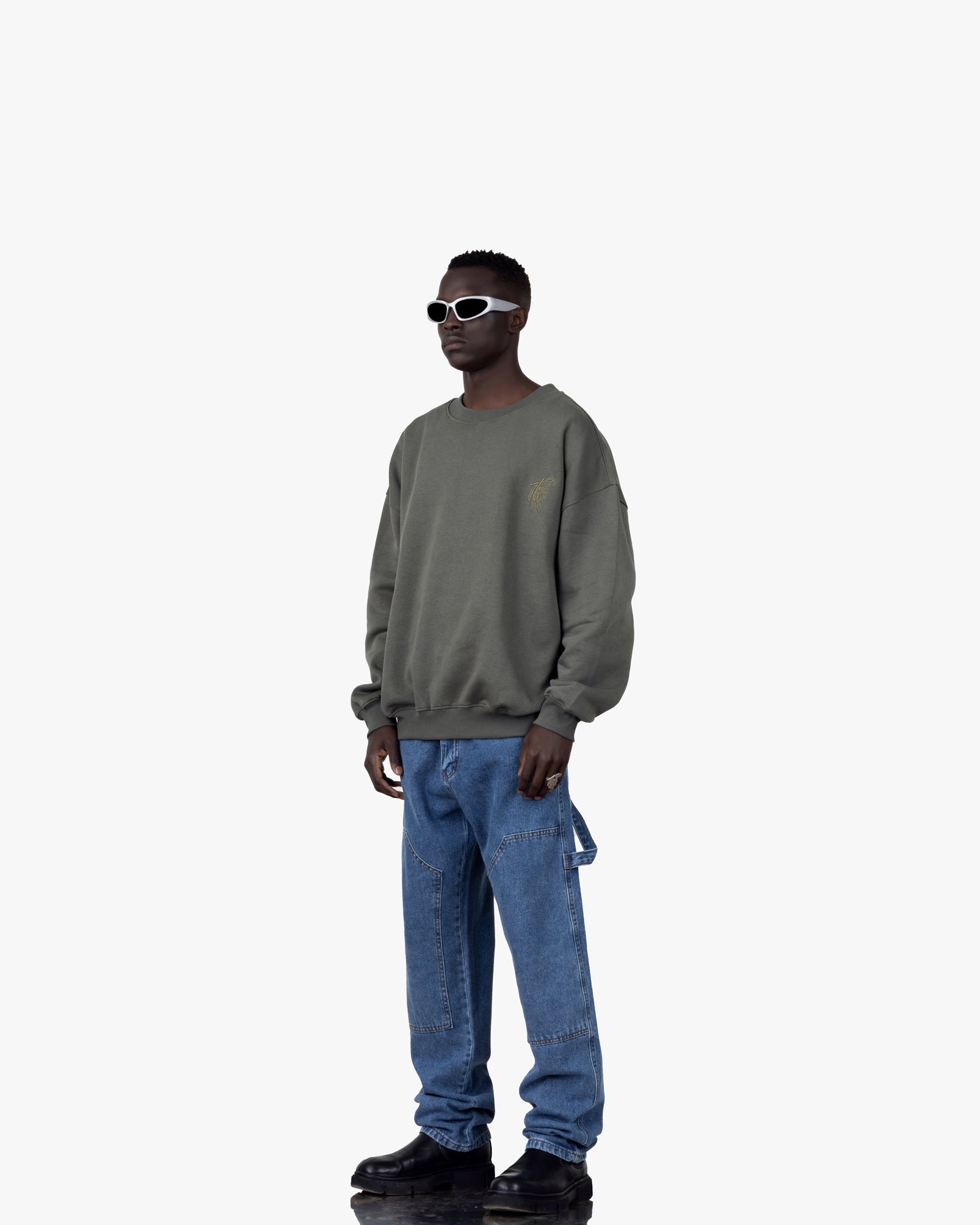 Streetwear Basic Oversized Fit Sweatshirt