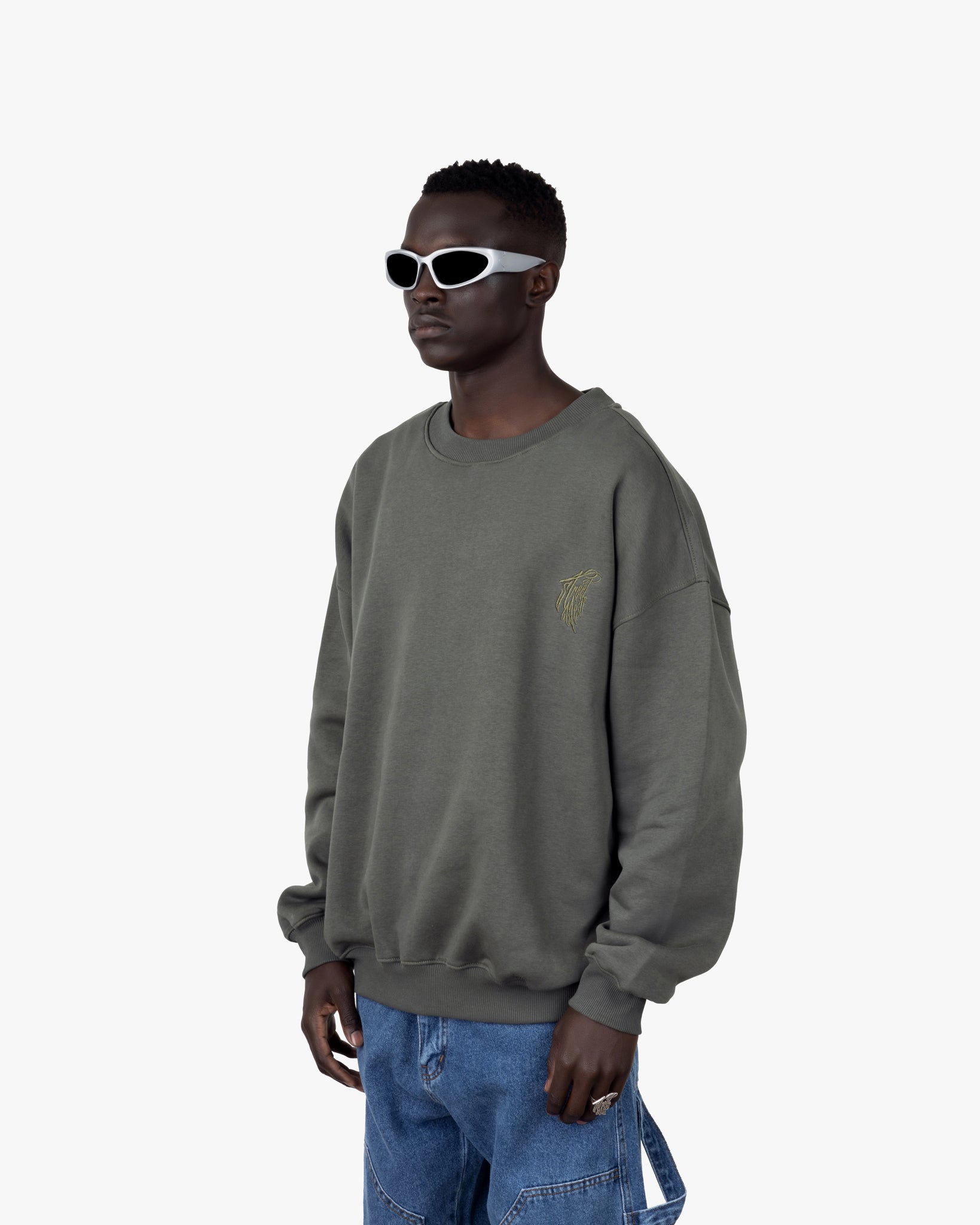 Streetwear Basic Oversized Fit Sweatshirt