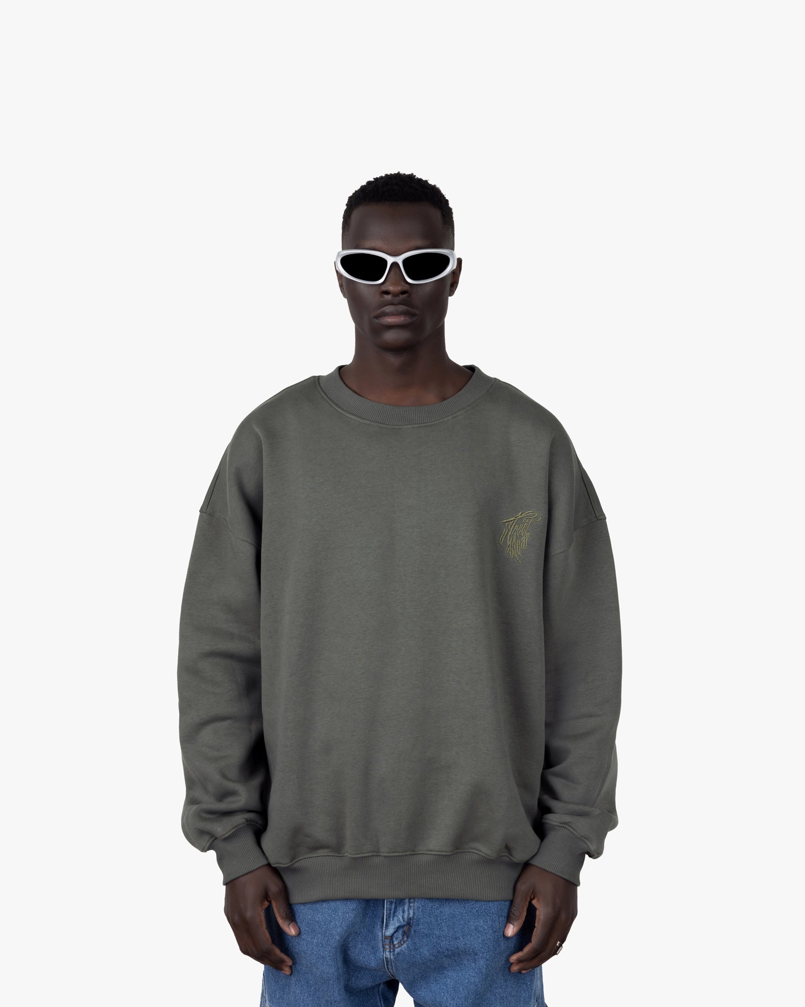 Streetwear Basic Oversized Fit Sweatshirt