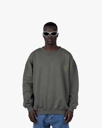 Streetwear Basic Oversized Fit Sweatshirt