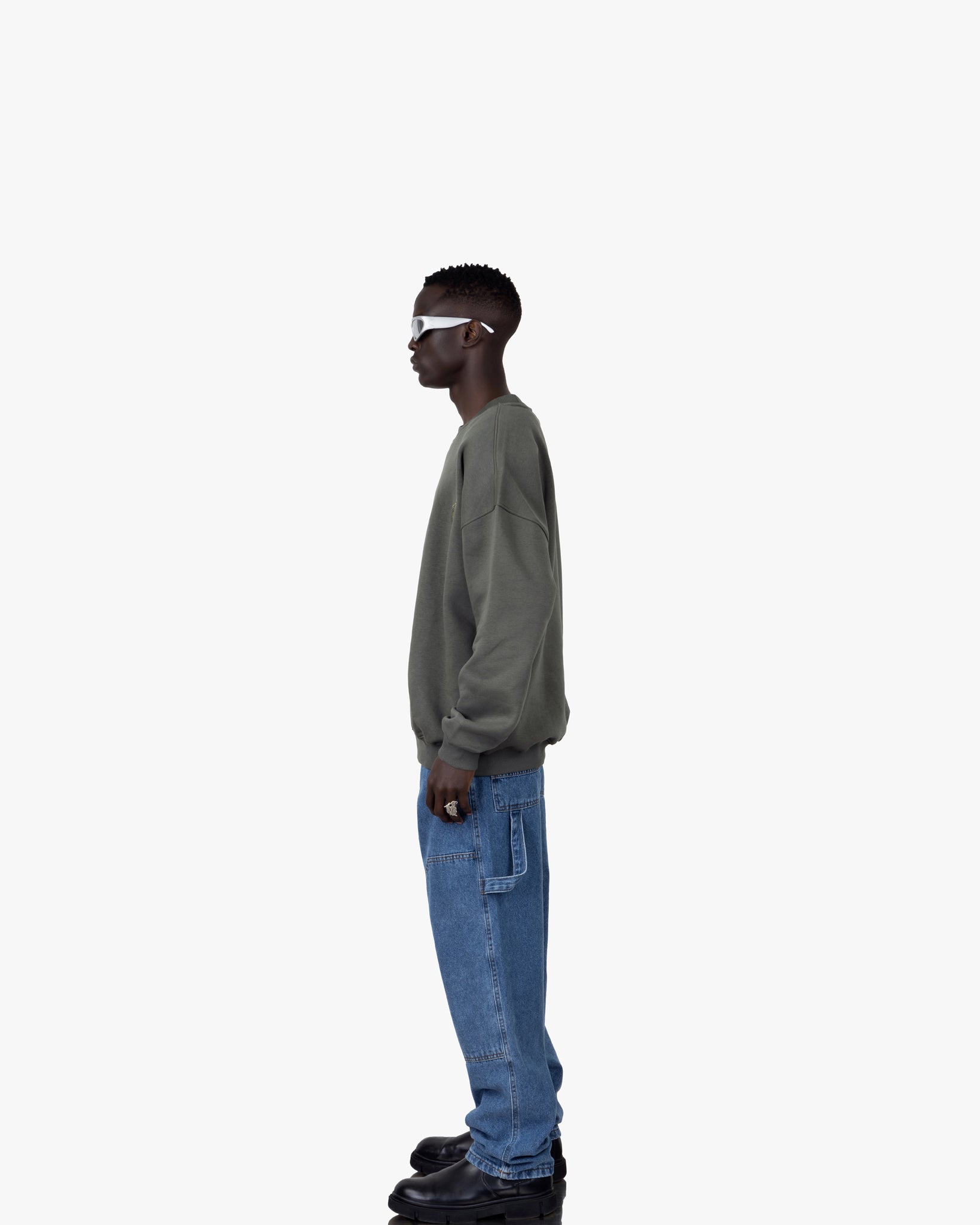Streetwear Basic Oversized Fit Sweatshirt