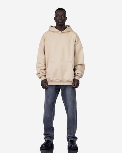 Oversized Hoodie With Circle Logo