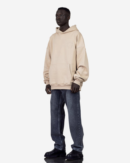 Oversized Hoodie With Circle Logo
