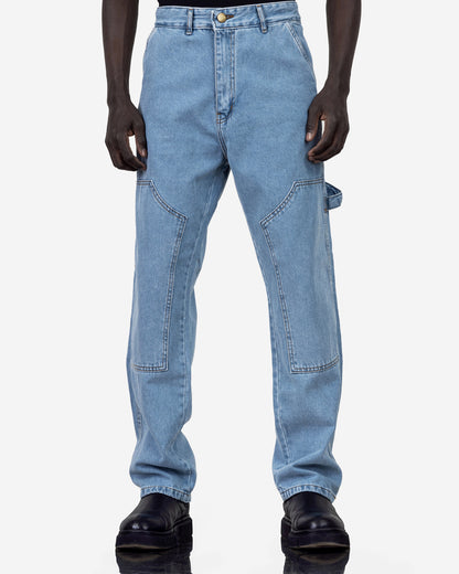 Carpenter Baggy Fit Jeans In Light Blue