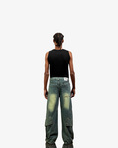 Phantom Layers Denim In Light Wash