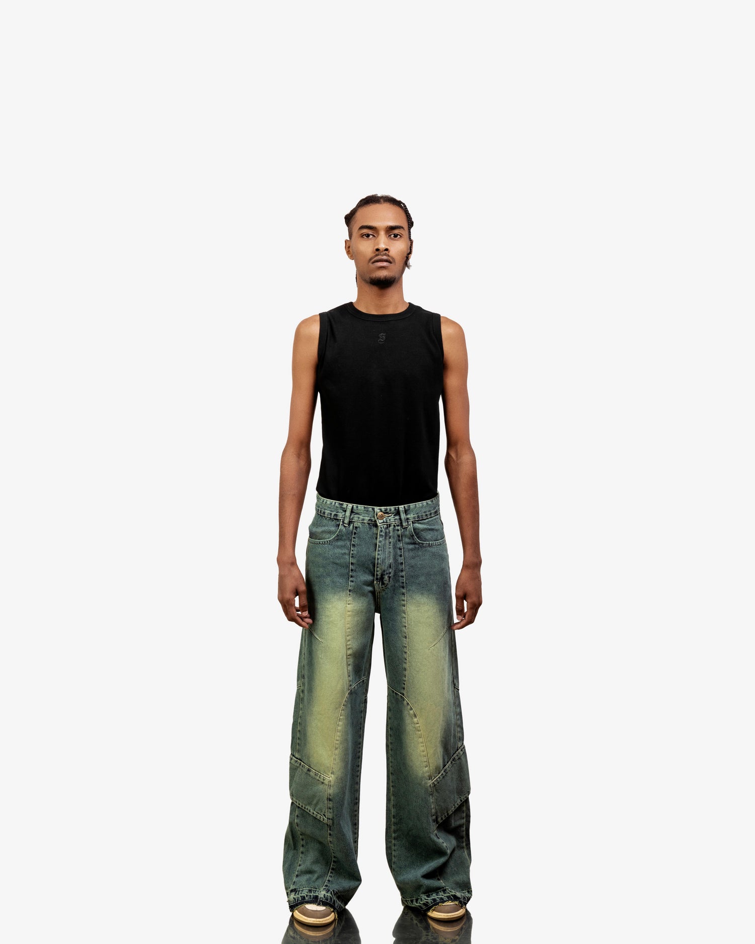 Phantom Layers Denim In Light Wash