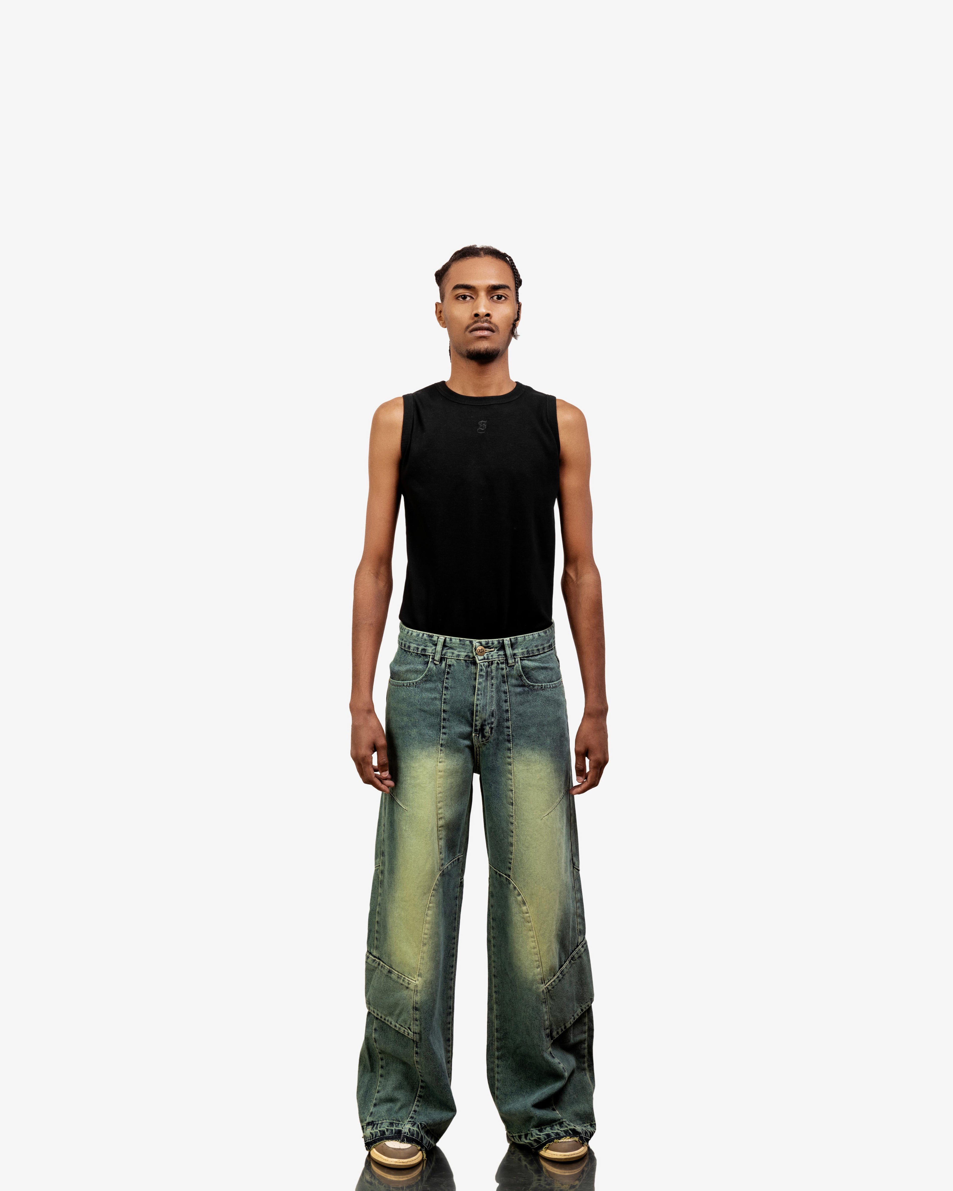 Phantom Layers Denim In Light Wash