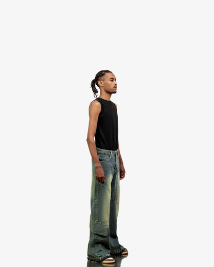 Phantom Layers Denim In Light Wash