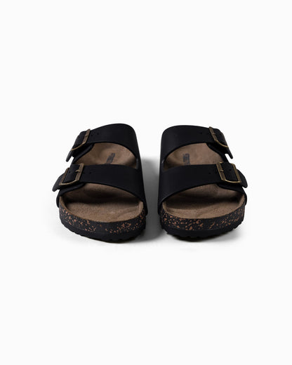 Essential Natural Leather Cork Slides