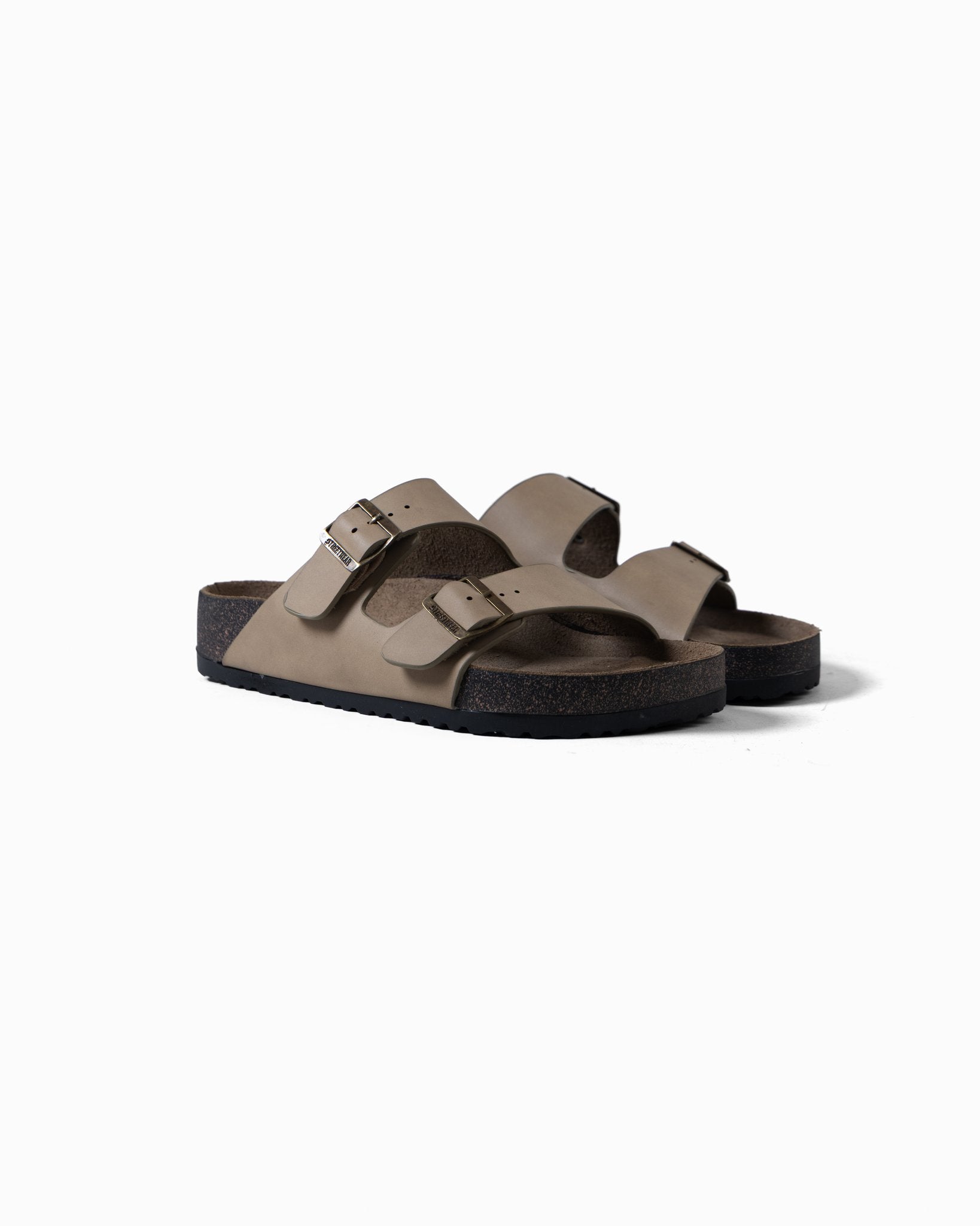 Essential Natural Leather Cork Slides