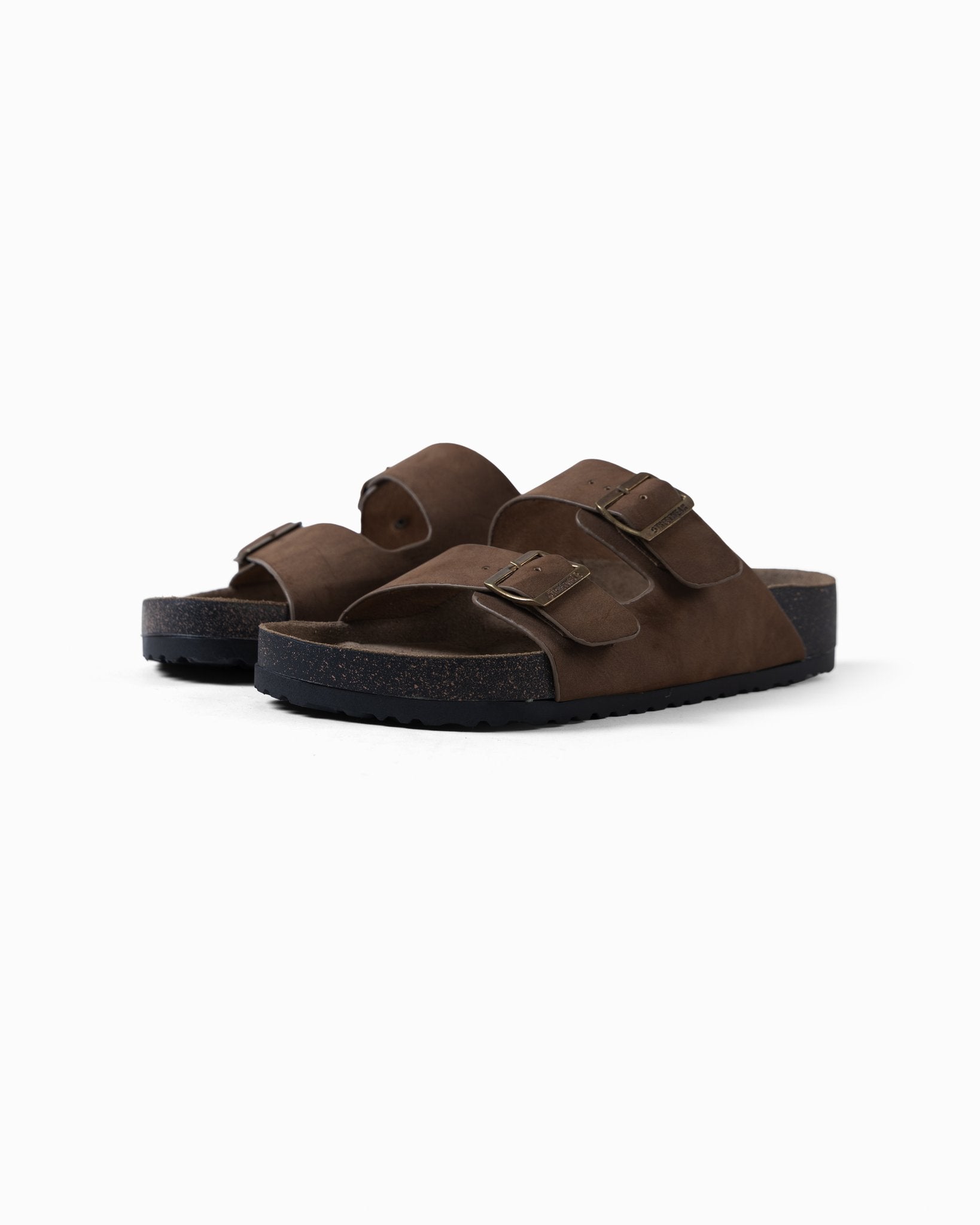 Essential Natural Leather Cork Slides