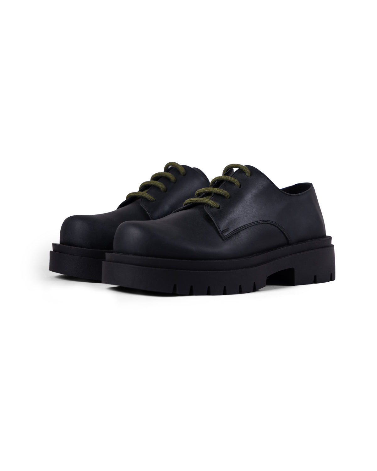 Streetwear Leather Derby Shoes